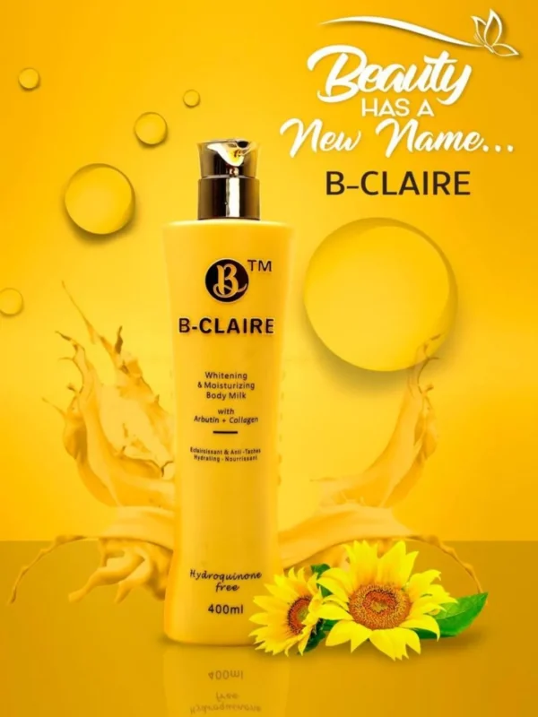 B-Claire Skin Lightening Body Milk 400ml