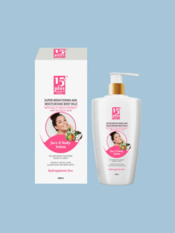 15+ Active Super Brightening & Moisturizing Body Milk 500ml