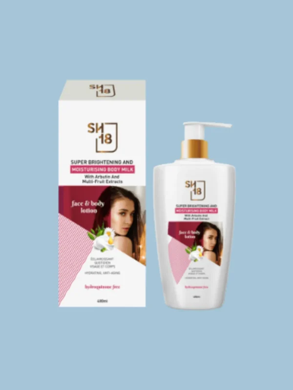 SH-18 Super Brightening & Moisturizing Body Milk 500ml