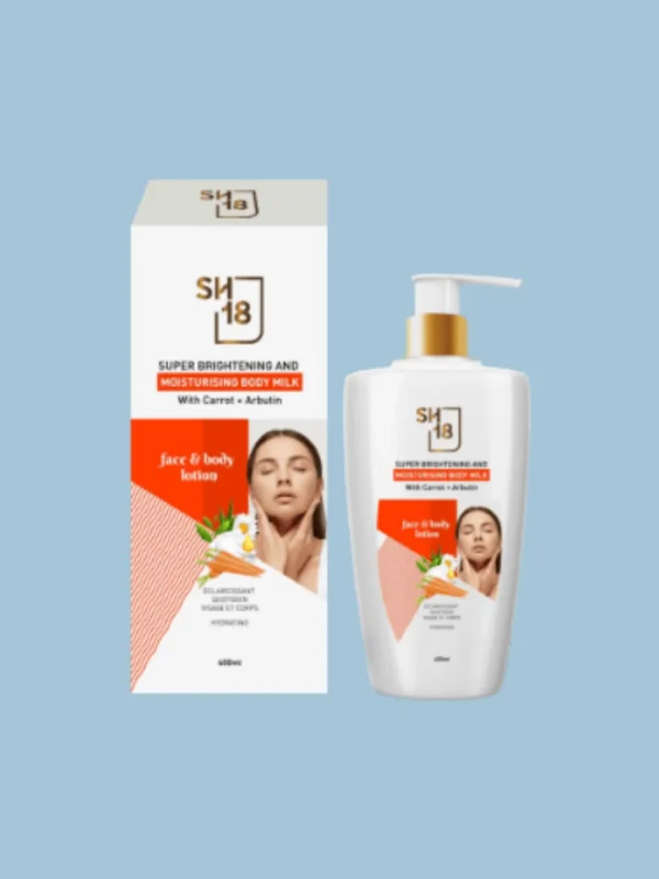 SH-18 Super Brightening & Moisturizing Body Milk 500ml